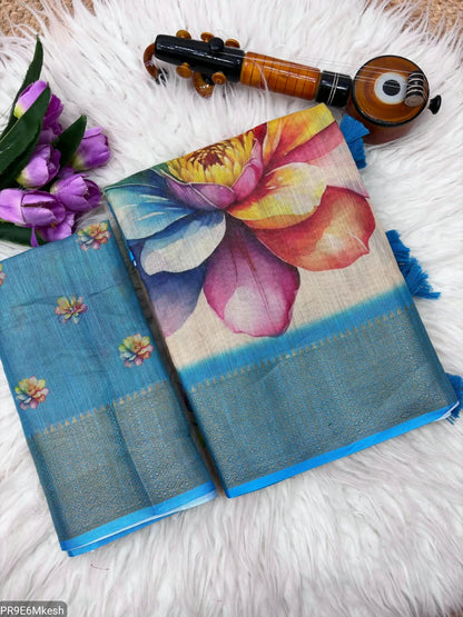 Silk Saree with Blouse – 6.30 Mtr Saree