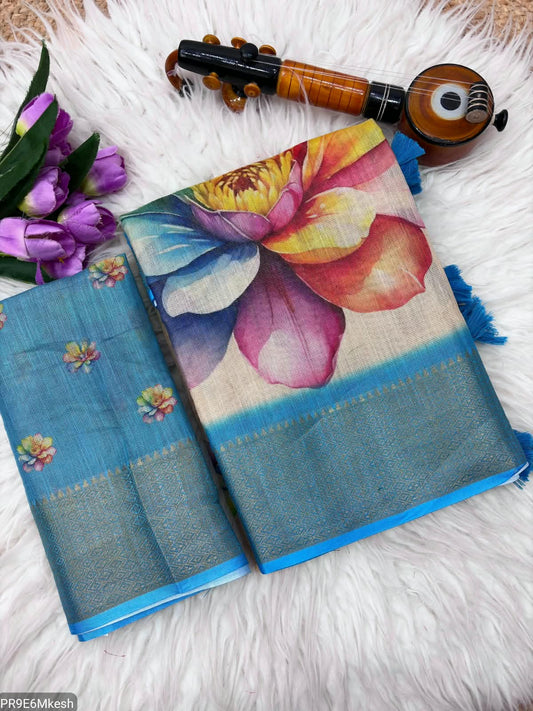 Silk Saree with Blouse – 6.30 Mtr Saree