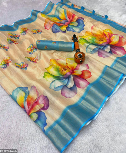 Silk Saree with Blouse – 6.30 Mtr Saree