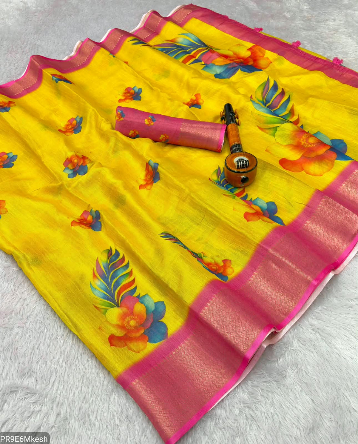 Silk Saree with Blouse – 6.30 Mtr Saree