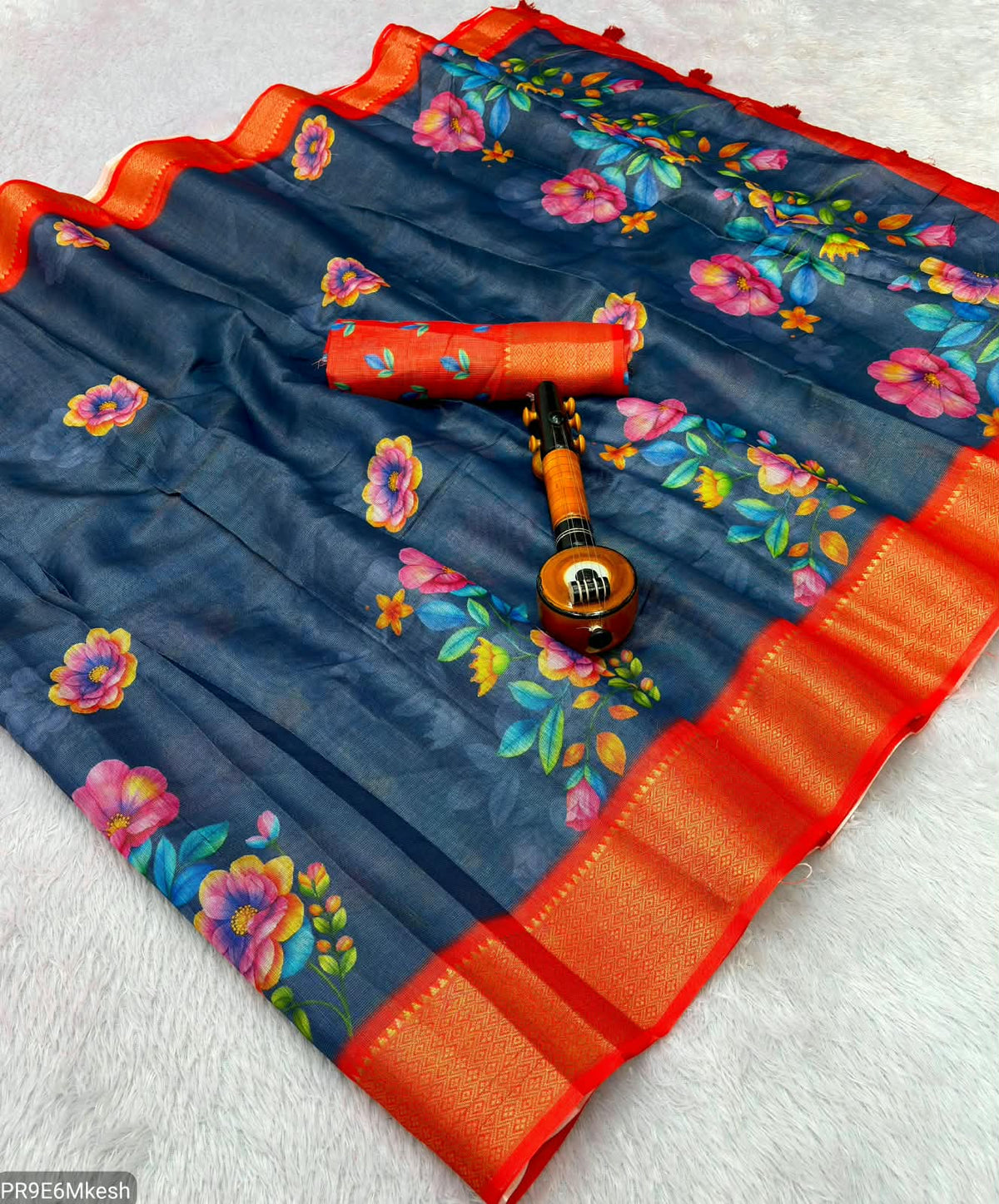 Silk Saree with Blouse – 6.30 Mtr Saree