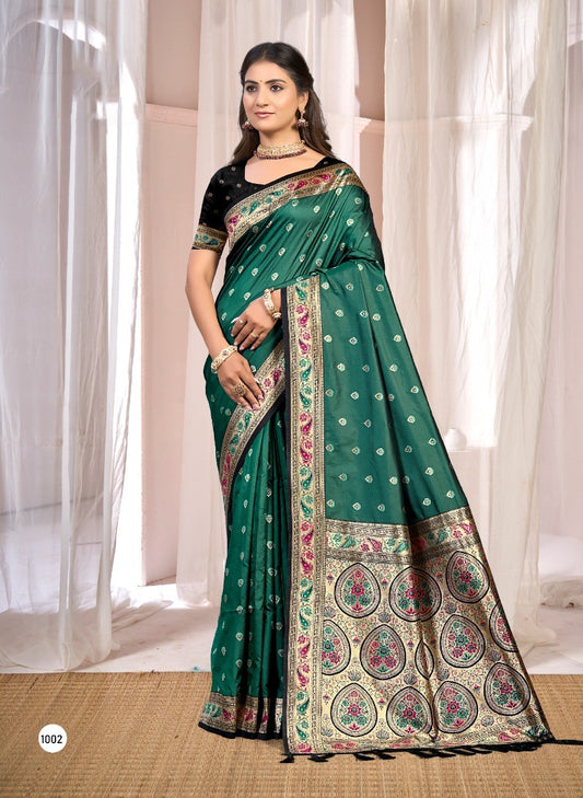 Silk Saree with Silk Blouse Piece