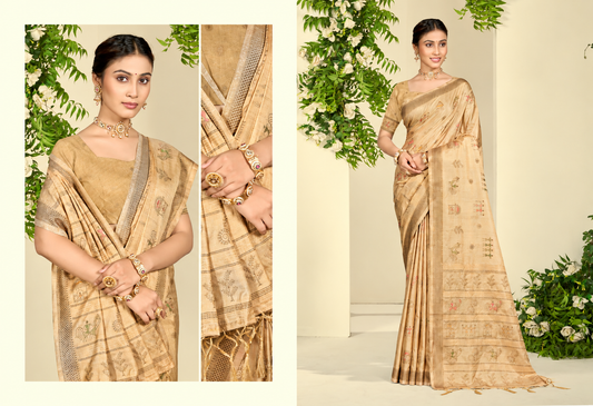 Silk Saree with Silk Blouse