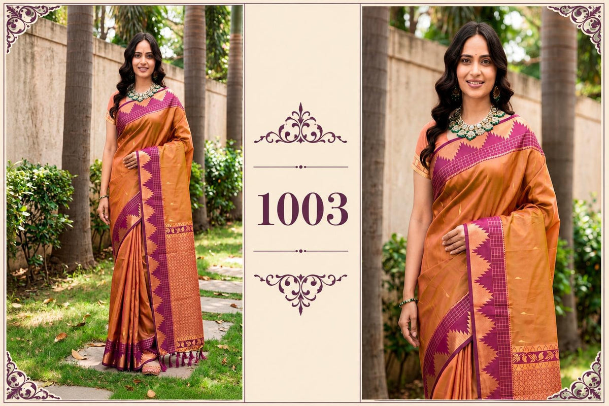 Silk Saree with Silk Blouse