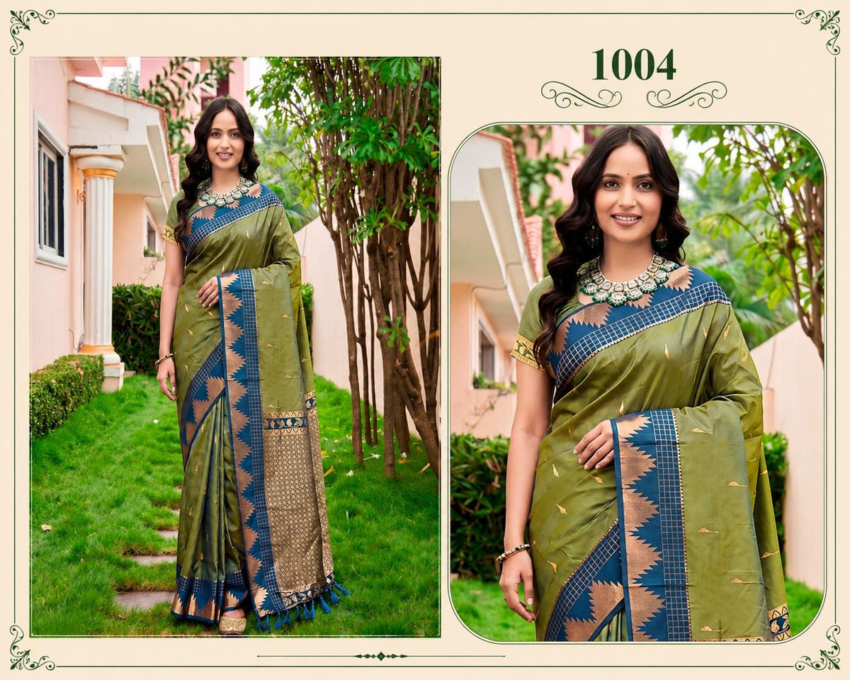 Silk Saree with Silk Blouse