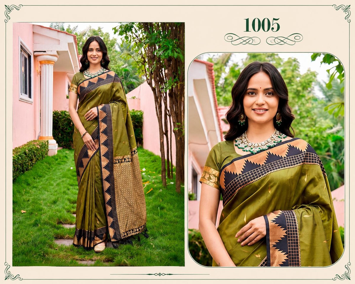 Silk Saree with Silk Blouse