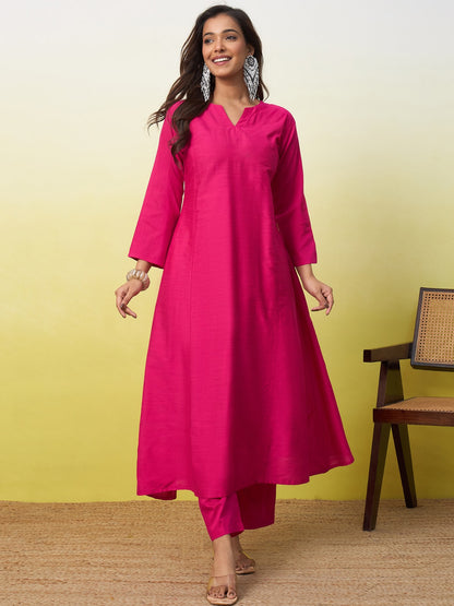 South Cotton Kurta Pant Set for Women | 2pcs