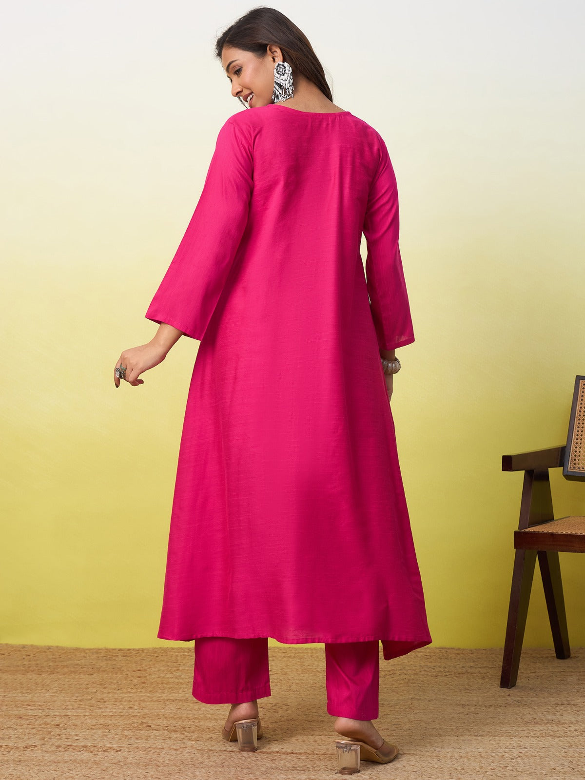 South Cotton Kurta Pant Set for Women | 2pcs