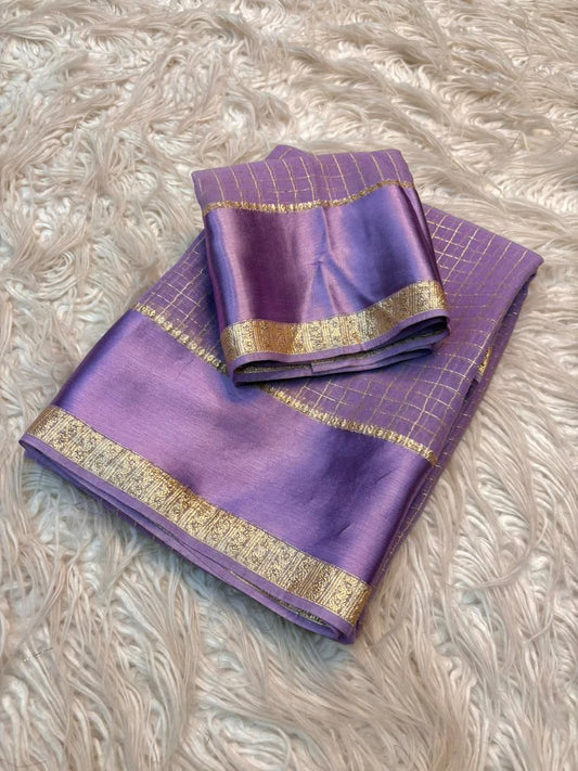 Viscose Georgette Saree with Running Blouse Piece