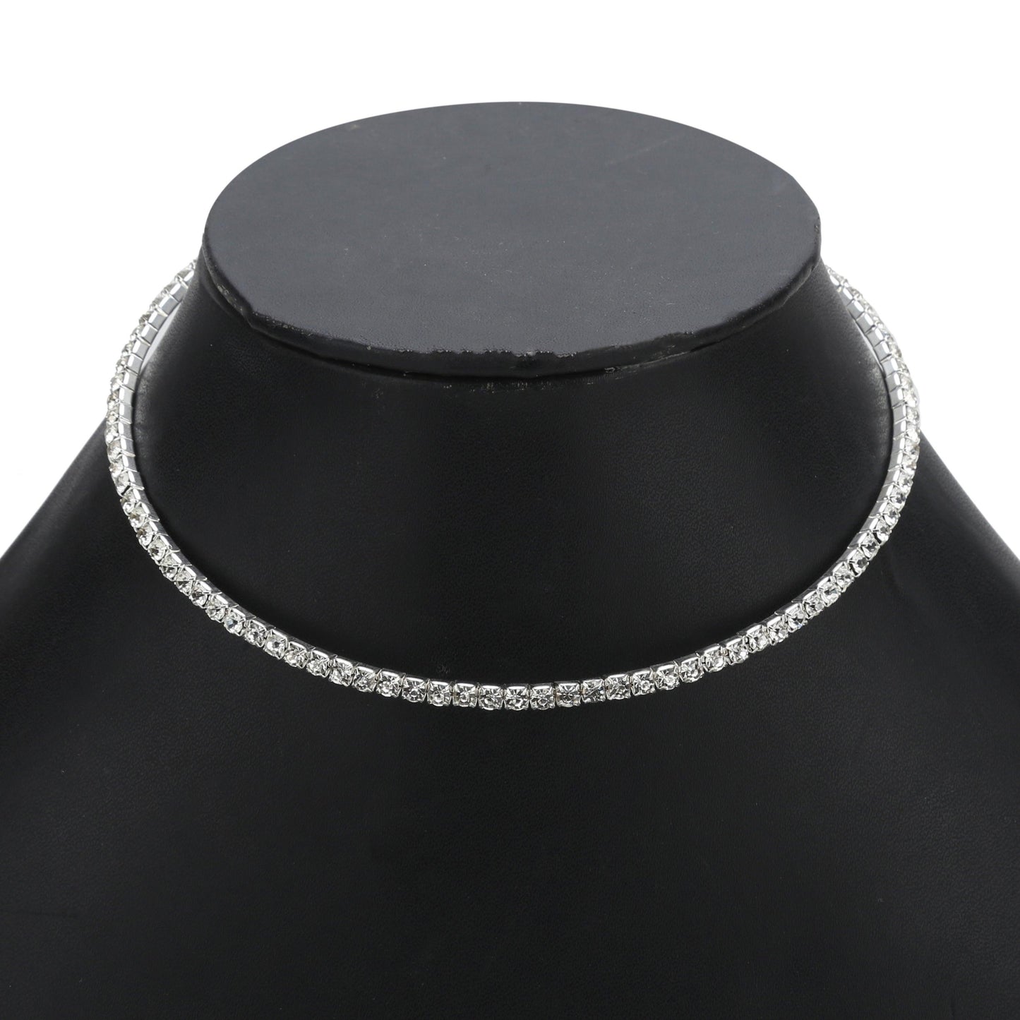 sukriti stylish adorable american diamond necklace with chain for girls & women